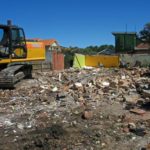 excavations, demolitions